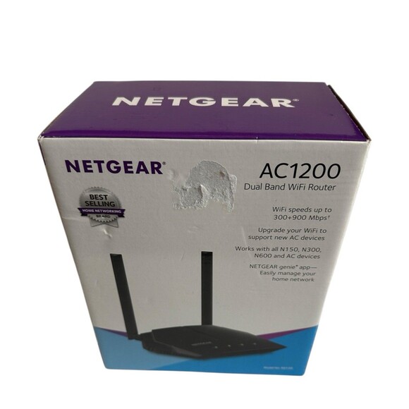 Netgear AC1200 Dual Band WiFi Router R6120 High Speed Wireless Internet - Picture 5 of 16